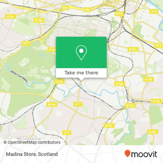Madina Store map