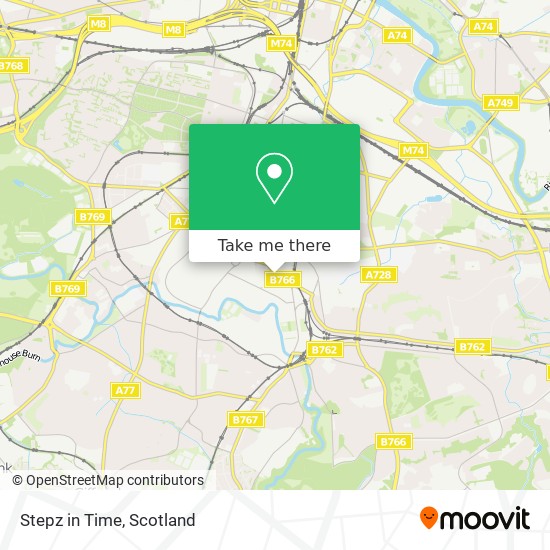 Stepz in Time map