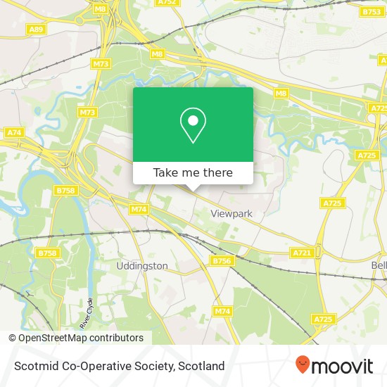 Scotmid Co-Operative Society map