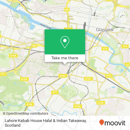 Lahore Kebab House Halal & Indian Takeaway map