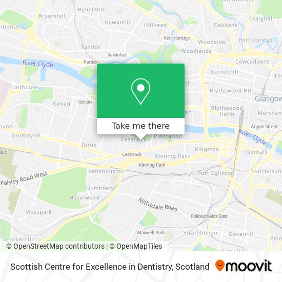 Scottish Centre for Excellence in Dentistry map