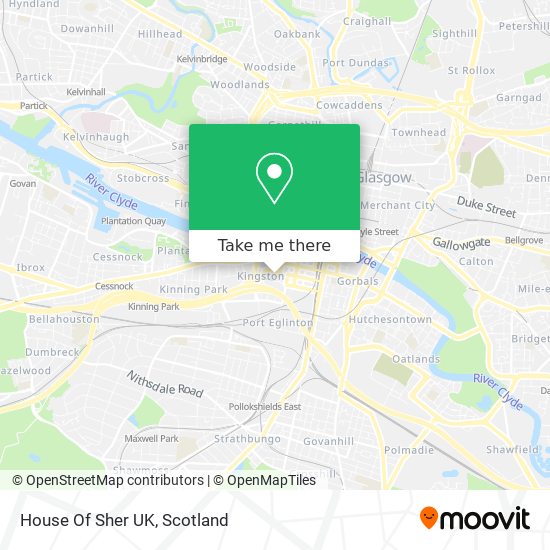 House Of Sher UK map