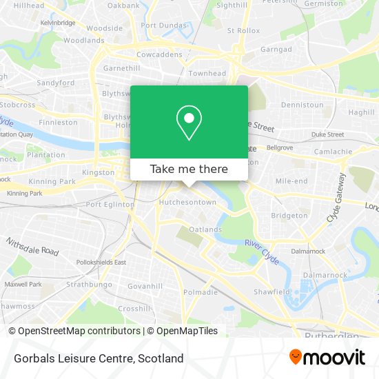 Gorbals Leisure Centre map