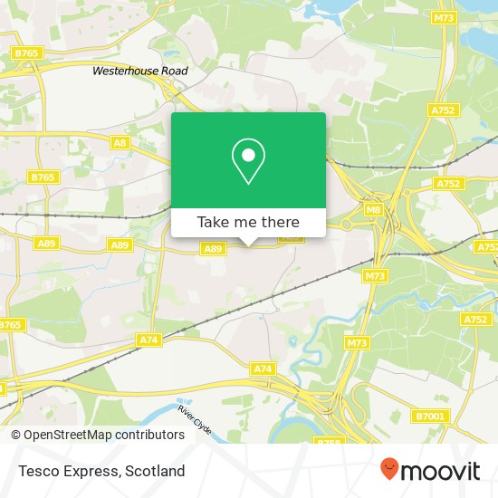 Tesco Express map