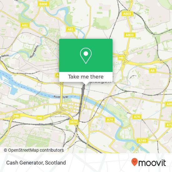 Cash Generator map