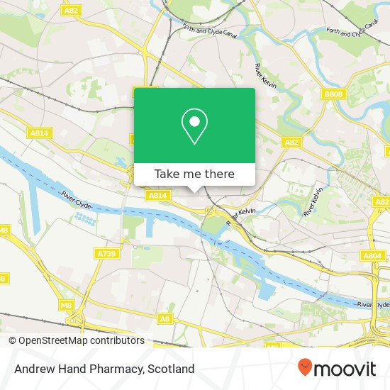 Andrew Hand Pharmacy map