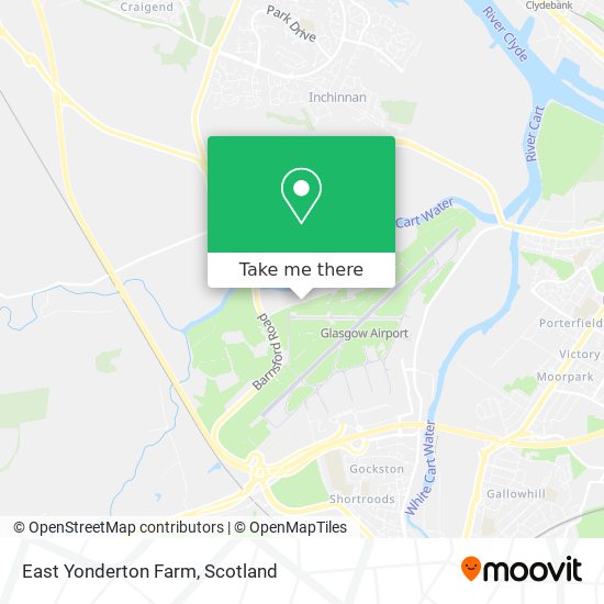 East Yonderton Farm map