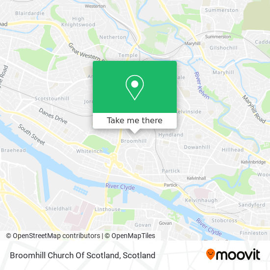 Broomhill Church Of Scotland map