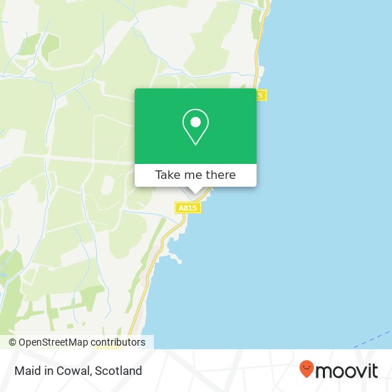 Maid in Cowal map