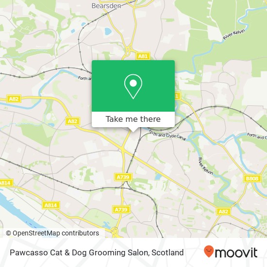 Pawcasso Cat & Dog Grooming Salon map