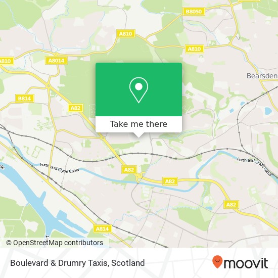 Boulevard & Drumry Taxis map