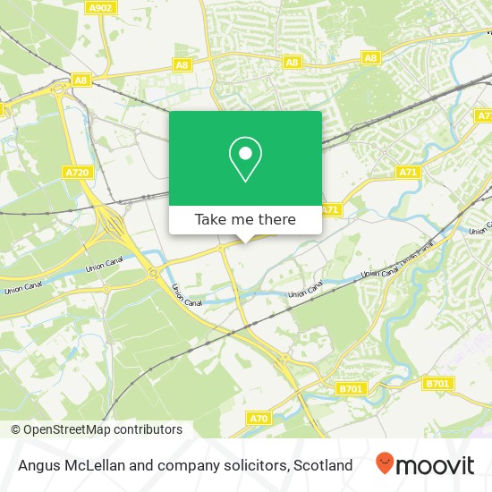 Angus McLellan and company solicitors map