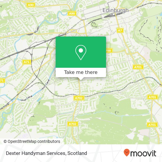 Dexter Handyman Services map