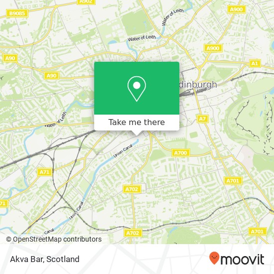 Akva Bar map