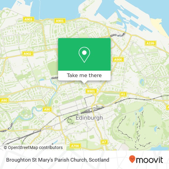 Broughton St Mary's Parish Church map