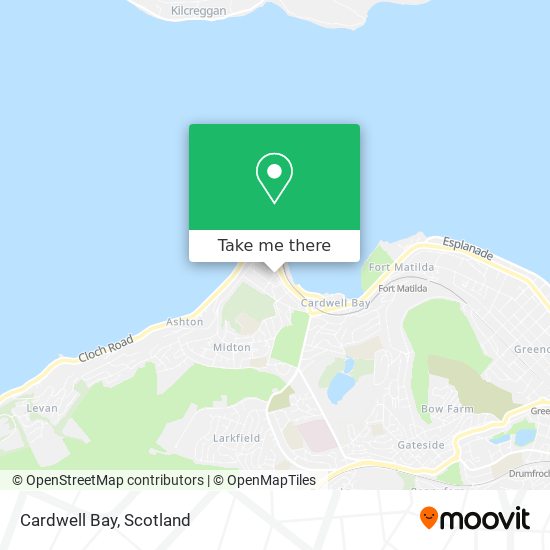 Cardwell Bay map