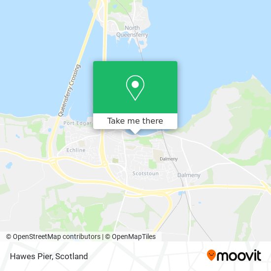Hawes Pier map