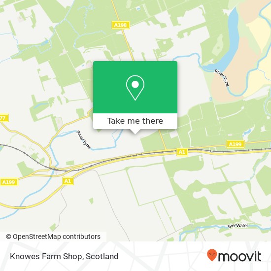 Knowes Farm Shop map