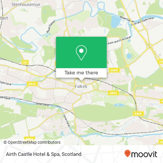 Airth Castle Hotel & Spa map