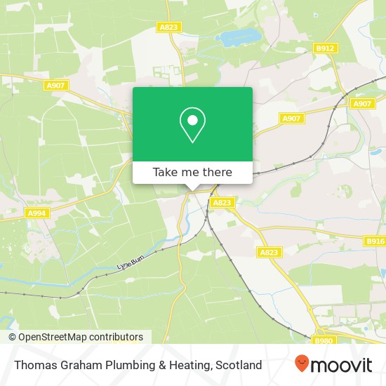 Thomas Graham Plumbing & Heating map