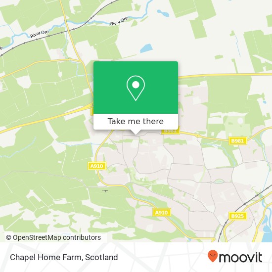 Chapel Home Farm map
