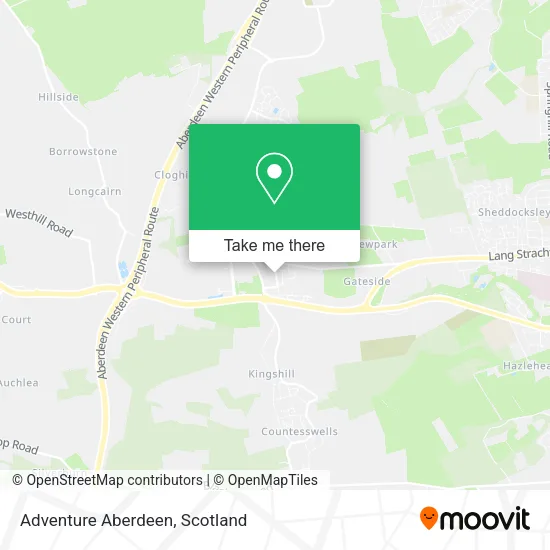 Adventure Aberdeen map
