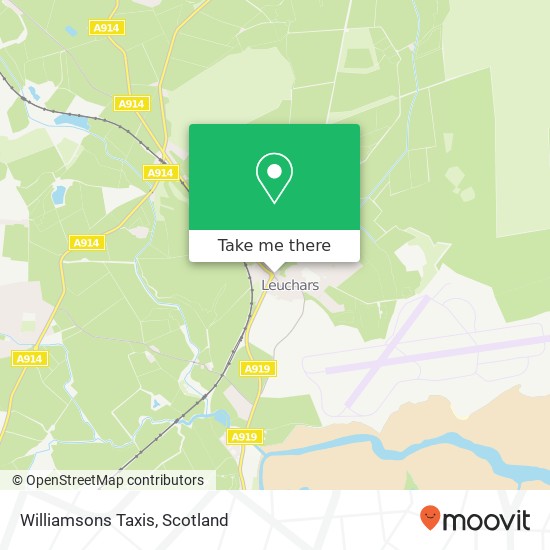Williamsons Taxis map