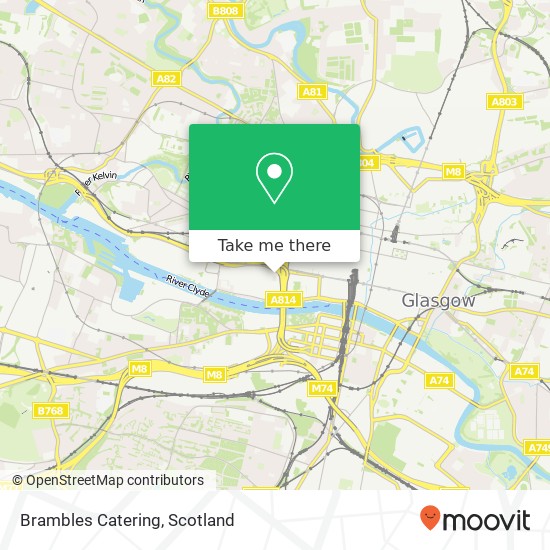 Brambles Catering map