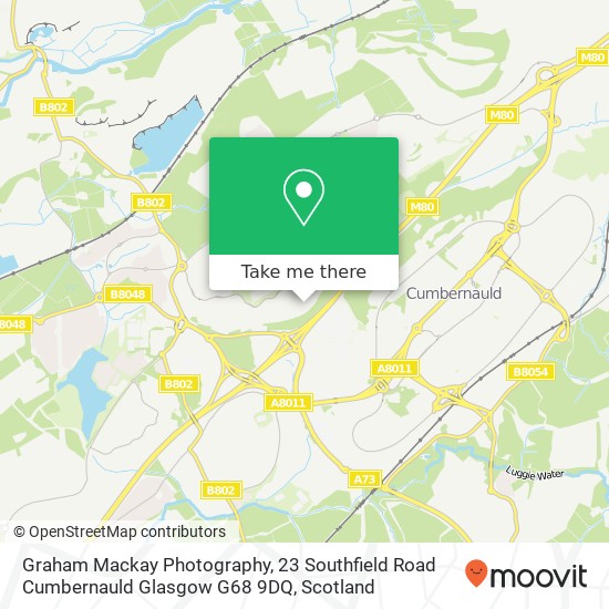 Graham Mackay Photography, 23 Southfield Road Cumbernauld Glasgow G68 9DQ map