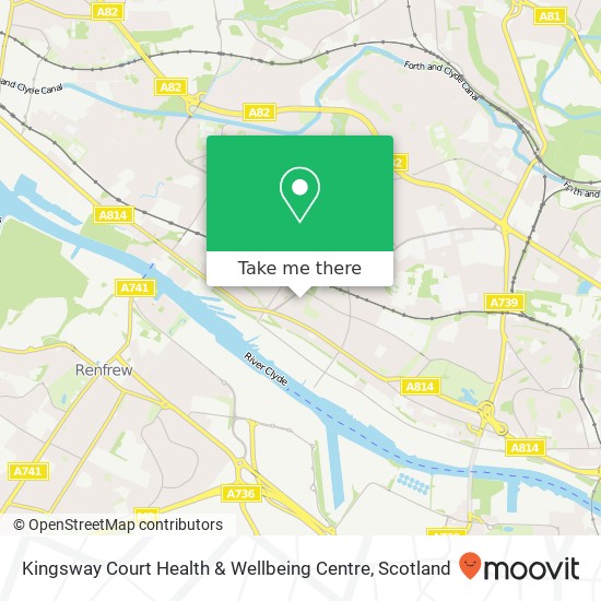 Kingsway Court Health & Wellbeing Centre map