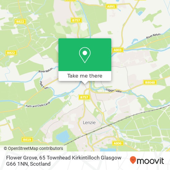 Flower Grove, 65 Townhead Kirkintilloch Glasgow G66 1NN map