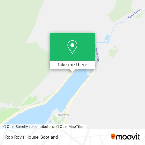 Rob Roy's House map