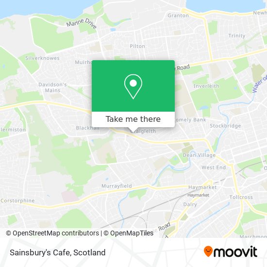 Sainsbury's Cafe map