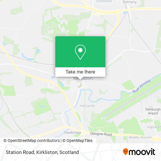 Station Road, Kirkliston map