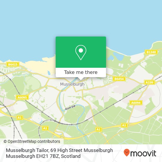Musselburgh Tailor, 69 High Street Musselburgh Musselburgh EH21 7BZ map