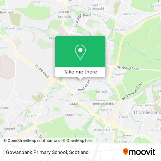 Gowanbank Primary School map