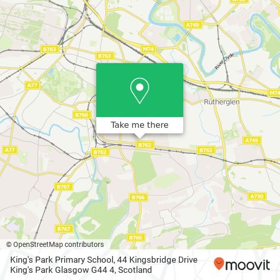 King's Park Primary School, 44 Kingsbridge Drive King's Park Glasgow G44 4 map