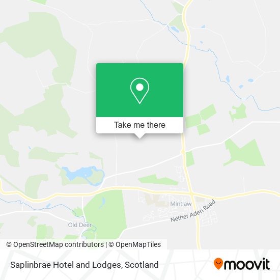 Saplinbrae Hotel and Lodges map