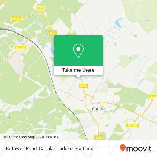 Bothwell Road, Carluke Carluke map