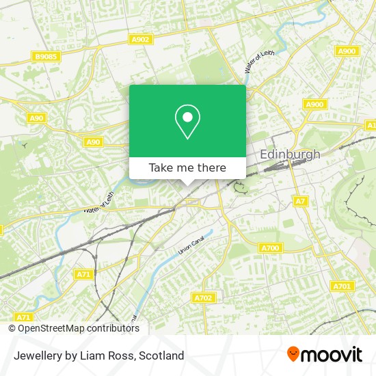 Jewellery by Liam Ross map