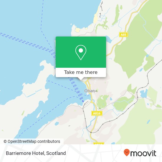 Barriemore Hotel map