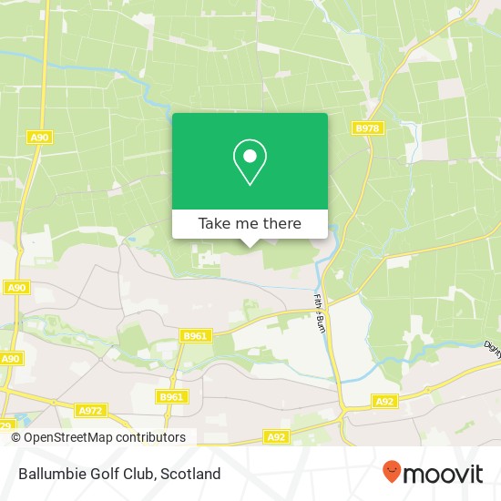 Ballumbie Golf Club map