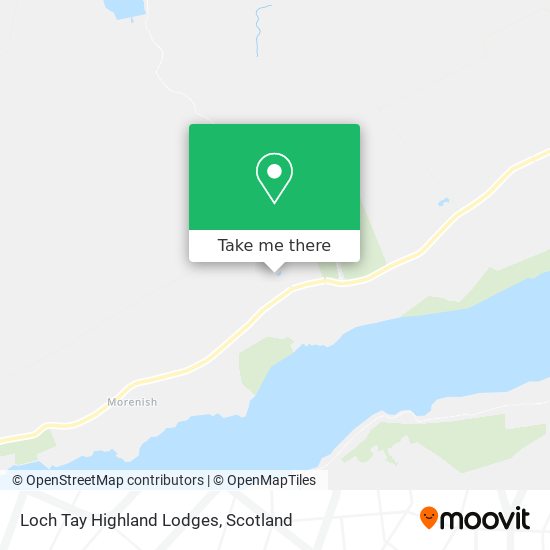 Loch Tay Highland Lodges map