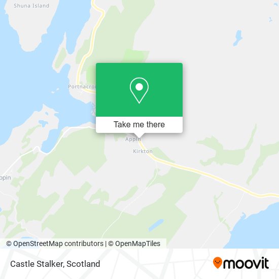 Castle Stalker map