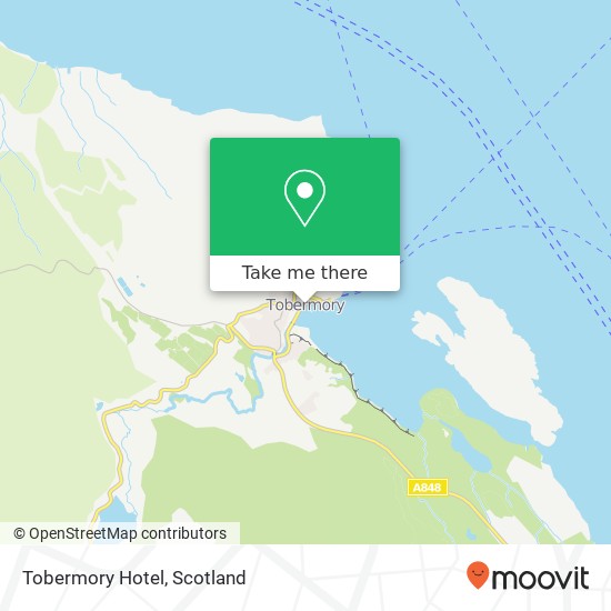 Tobermory Hotel map