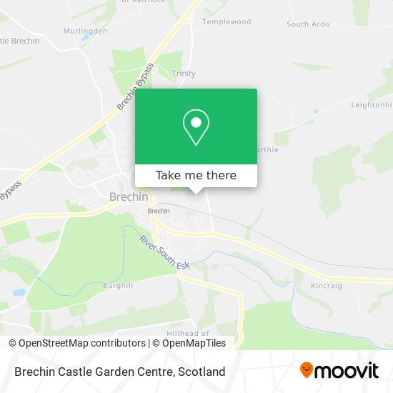 Brechin Castle Garden Centre map