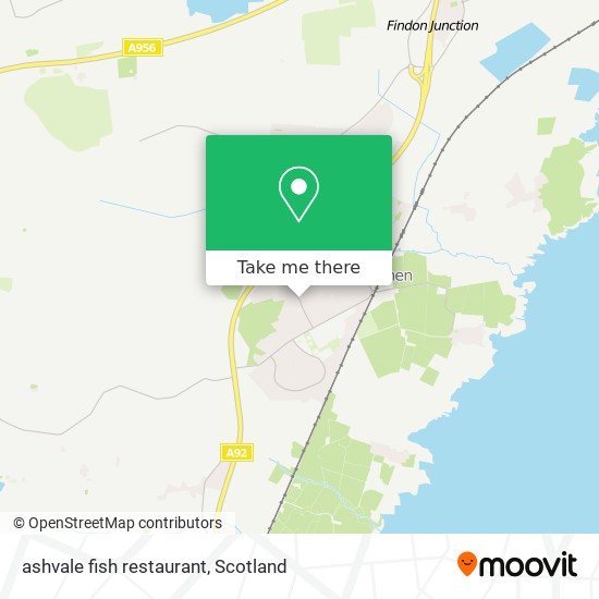 ashvale fish restaurant map