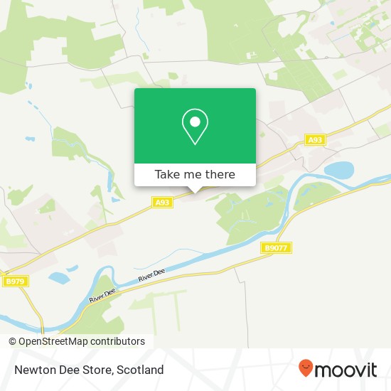 Newton Dee Store map