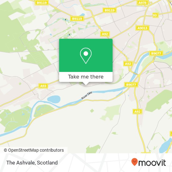 The Ashvale map