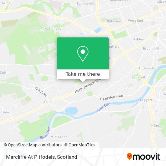Marcliffe At Pitfodels map